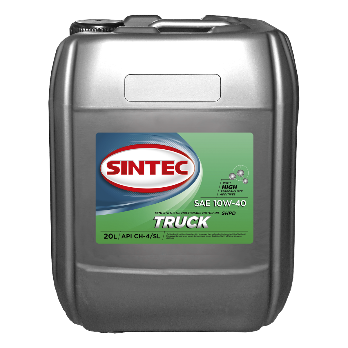Моторное масло SINTEC TRUCK SAE 10W-40 API CI-4SL 20л
