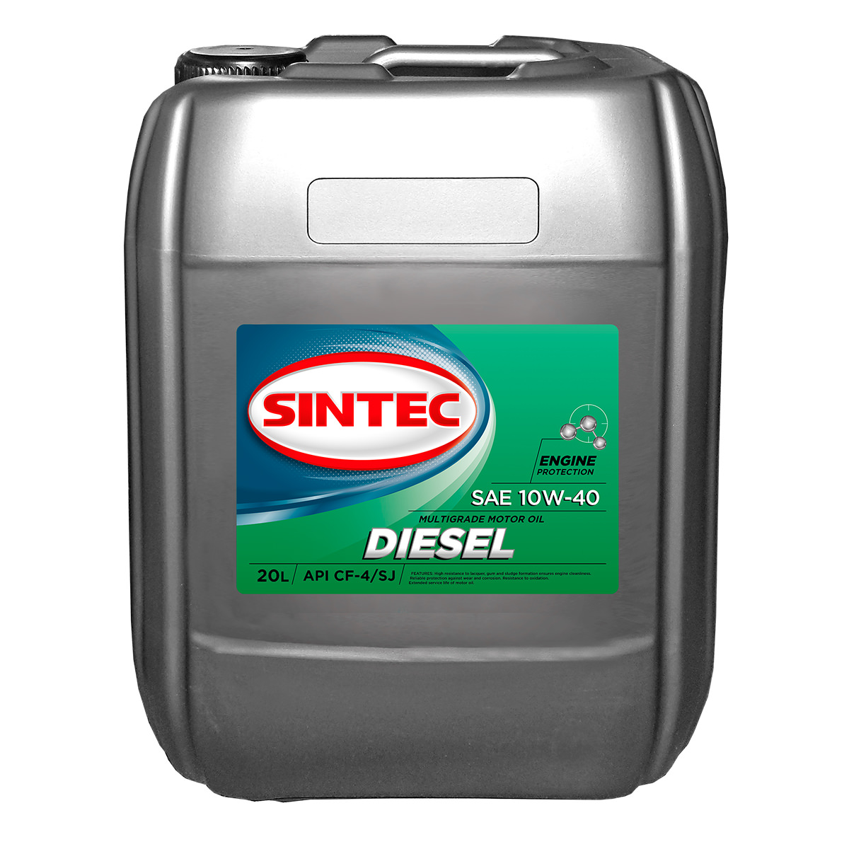 Моторное масло SINTEC DIESEL SAE 10w-40 API CF-4SJ 20л