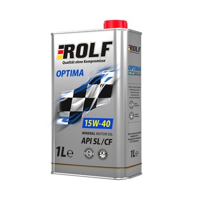 Моторное масло ROLF Optima SAE 15W-40&nbsp;&nbsp;API SLCF   1л