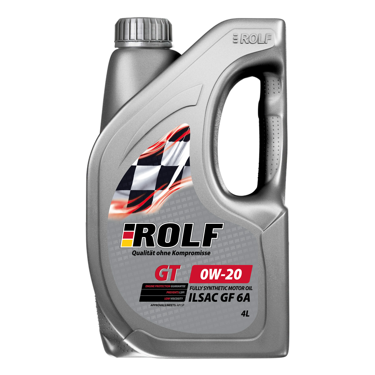 Моторное масло ROLF GT SAE 0W-20 API SP ILSAC GF-6A пластик 4л
