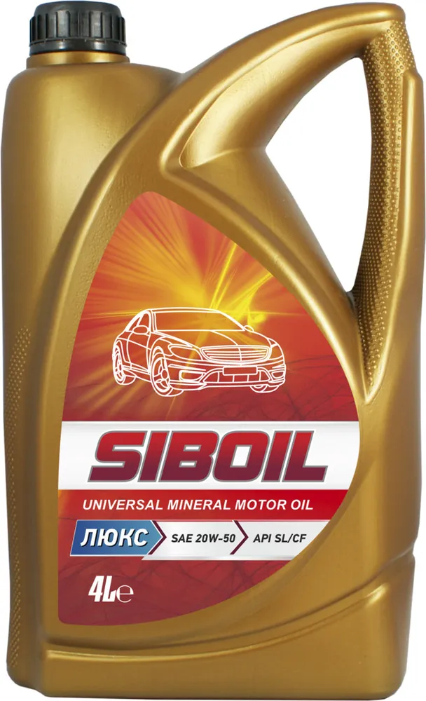 Моторное масло SIBOIL ЛЮКС SAE 10w40 API SJCFCF-4 4л