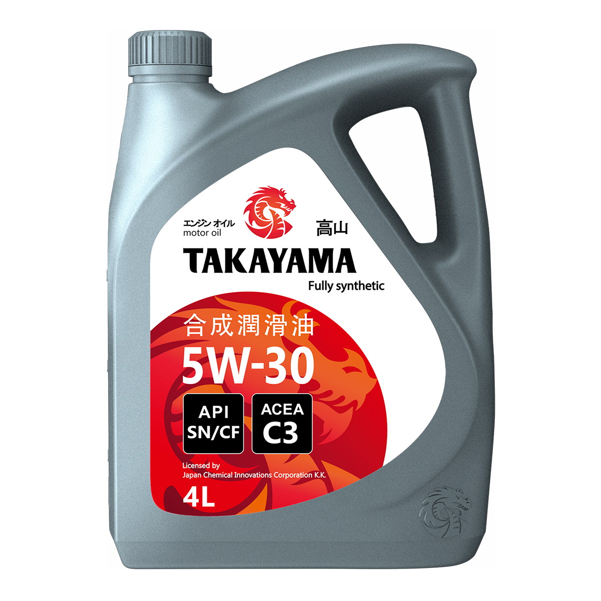 Моторное масло TAKAYAMA SAE 5W-30 API SNСF С3  пластик 4л