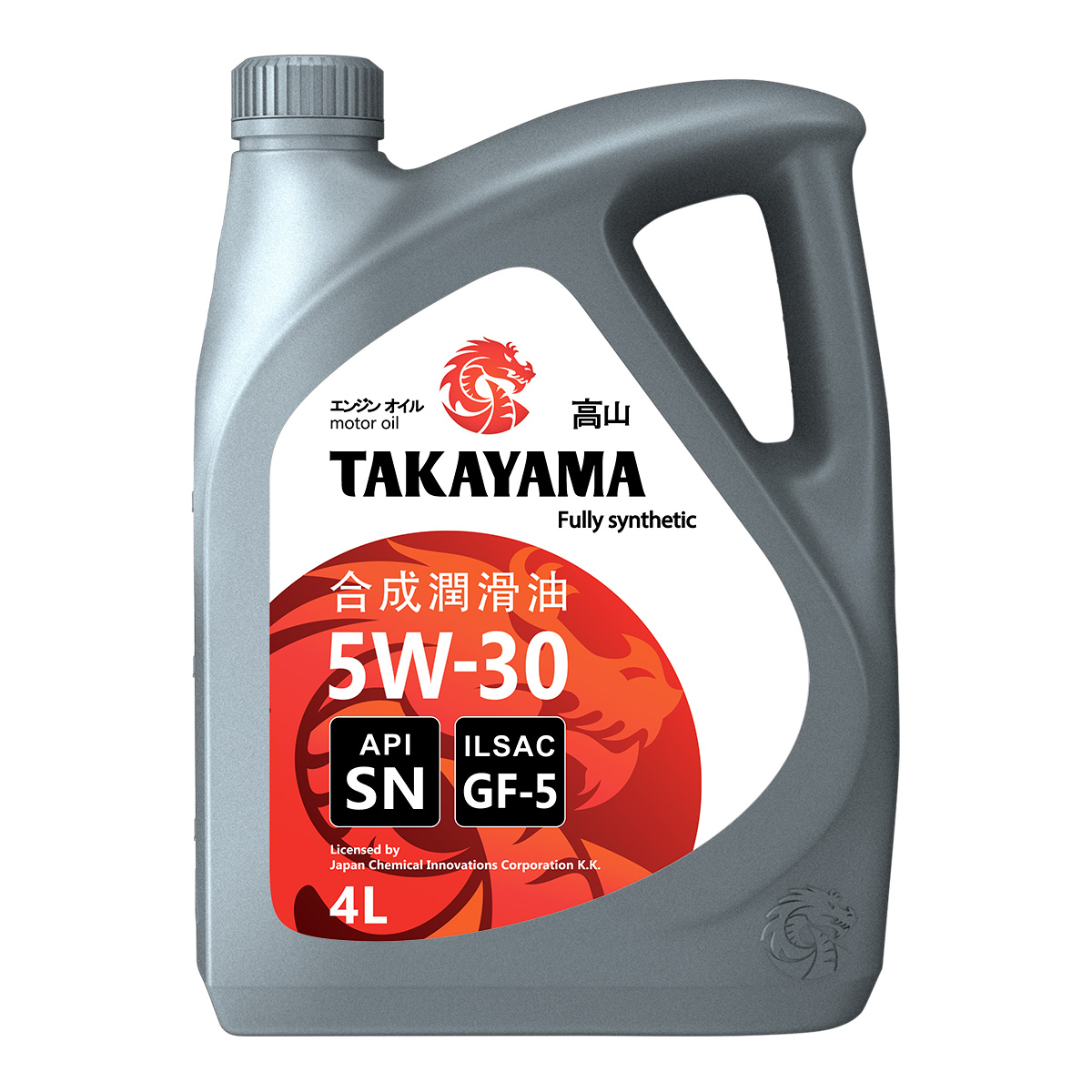 Моторное масло TAKAYAMA SAE 5W-30 ILSAC GF-5 API SN пластик 4л