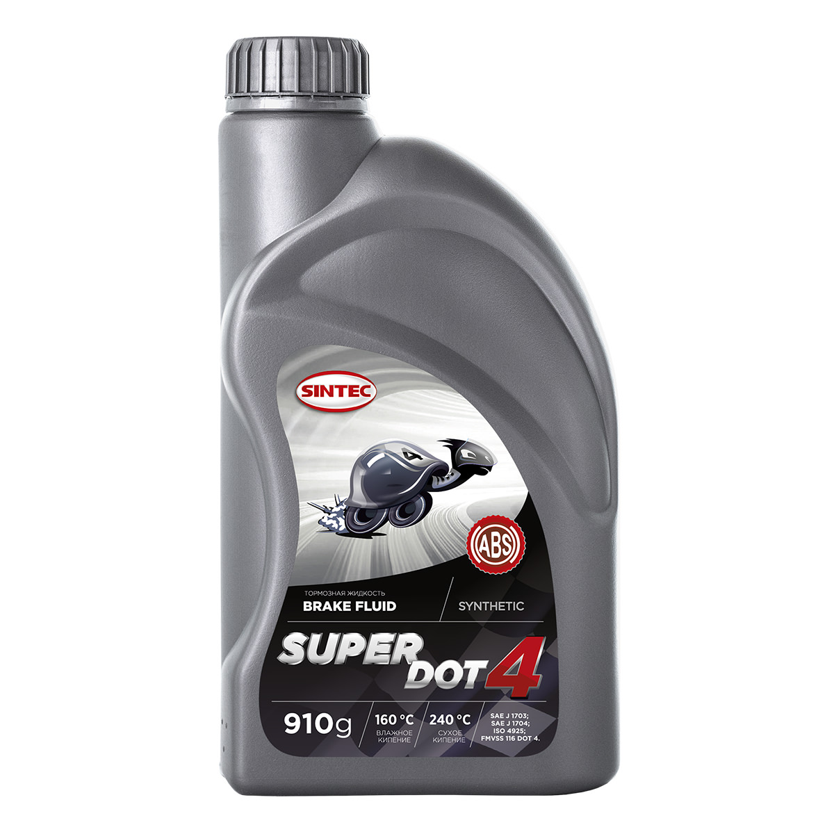 Тормозная жидкость Sintec SUPER DOT-4 0.9г