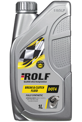 Тормозная жидкость ROLF Brake & Clutch Fluid DOT-4 1л
