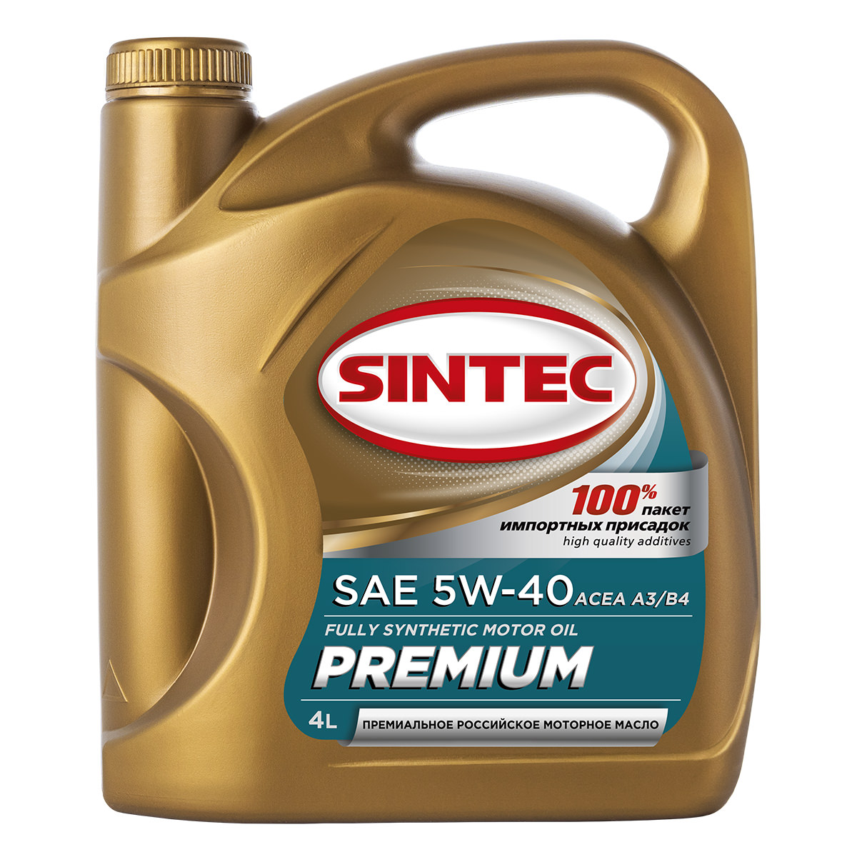 Моторное масло SINTEC PREMIUM SAE 5W-40  ACEA A3B4     4л