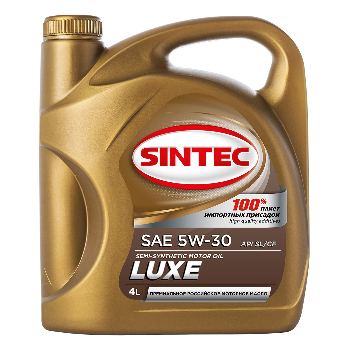 Моторное масло SINTEC  LUXE SAE 5W-30 API SLCF  4л