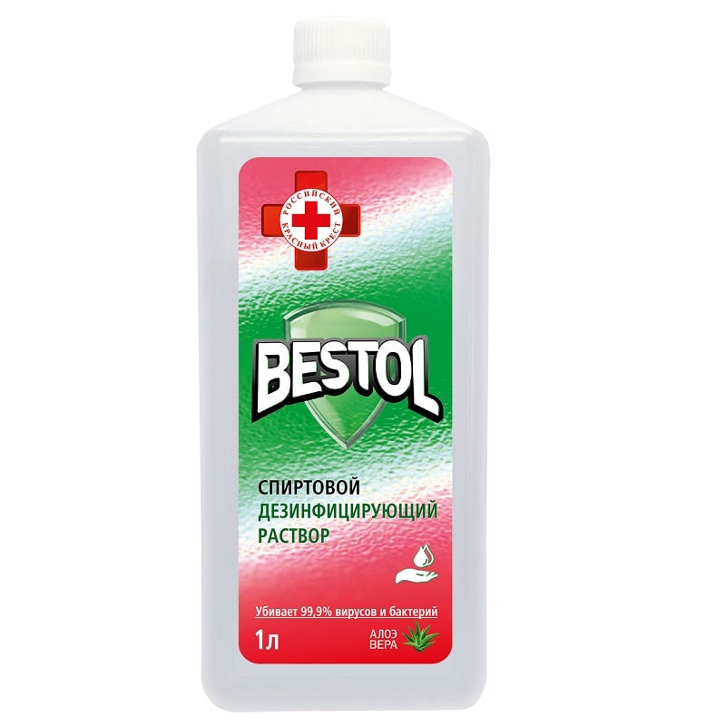 Средство Дезинфицирующее Bestol (Раствор)  еврофлакон 1л