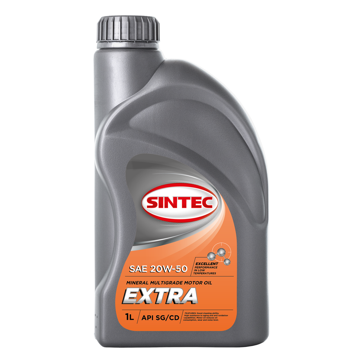 Моторное масло SINTEC  EXTRA SAE 20W-50 API SGCD  1л