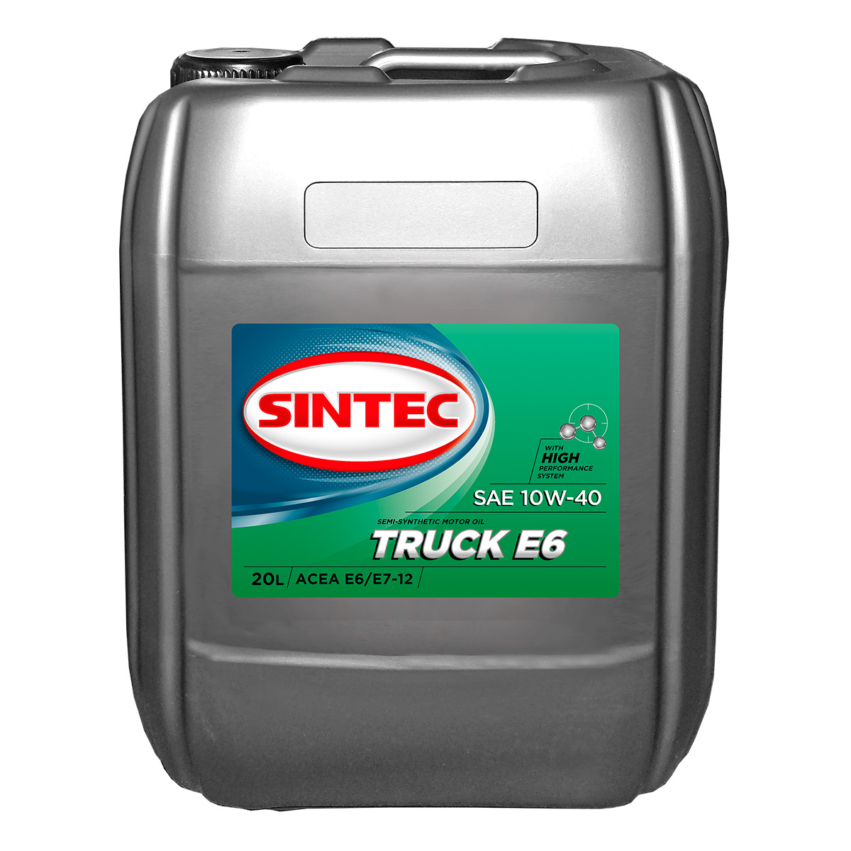 Моторное масло SINTEC TRUCK SAE 10W-40 ACEA E6E7 20л