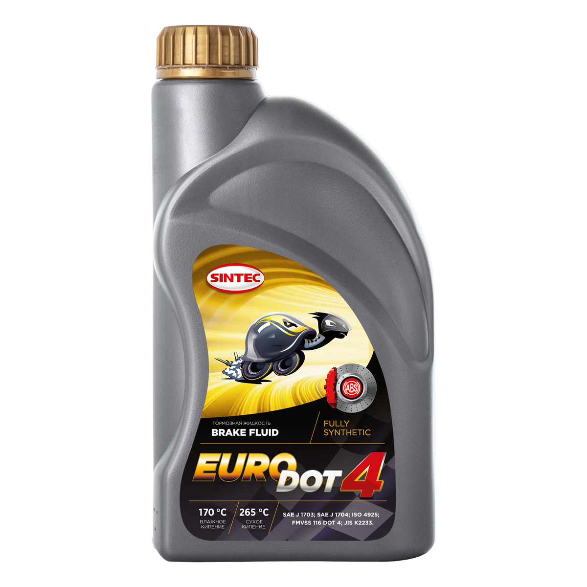 Тормозная жидкость Sintec EURO DOT-4 0.9г