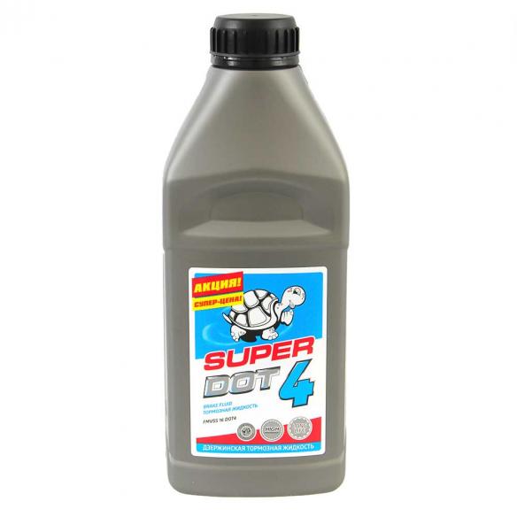 Тормозная жидкость Turtle Race SUPER DOT-4 0.9г