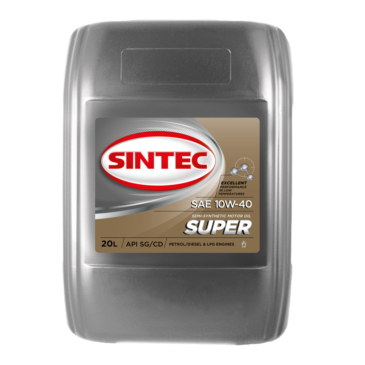 Моторное масло SINTEC  SUPER SAE 10W-40 API SGCD  20л